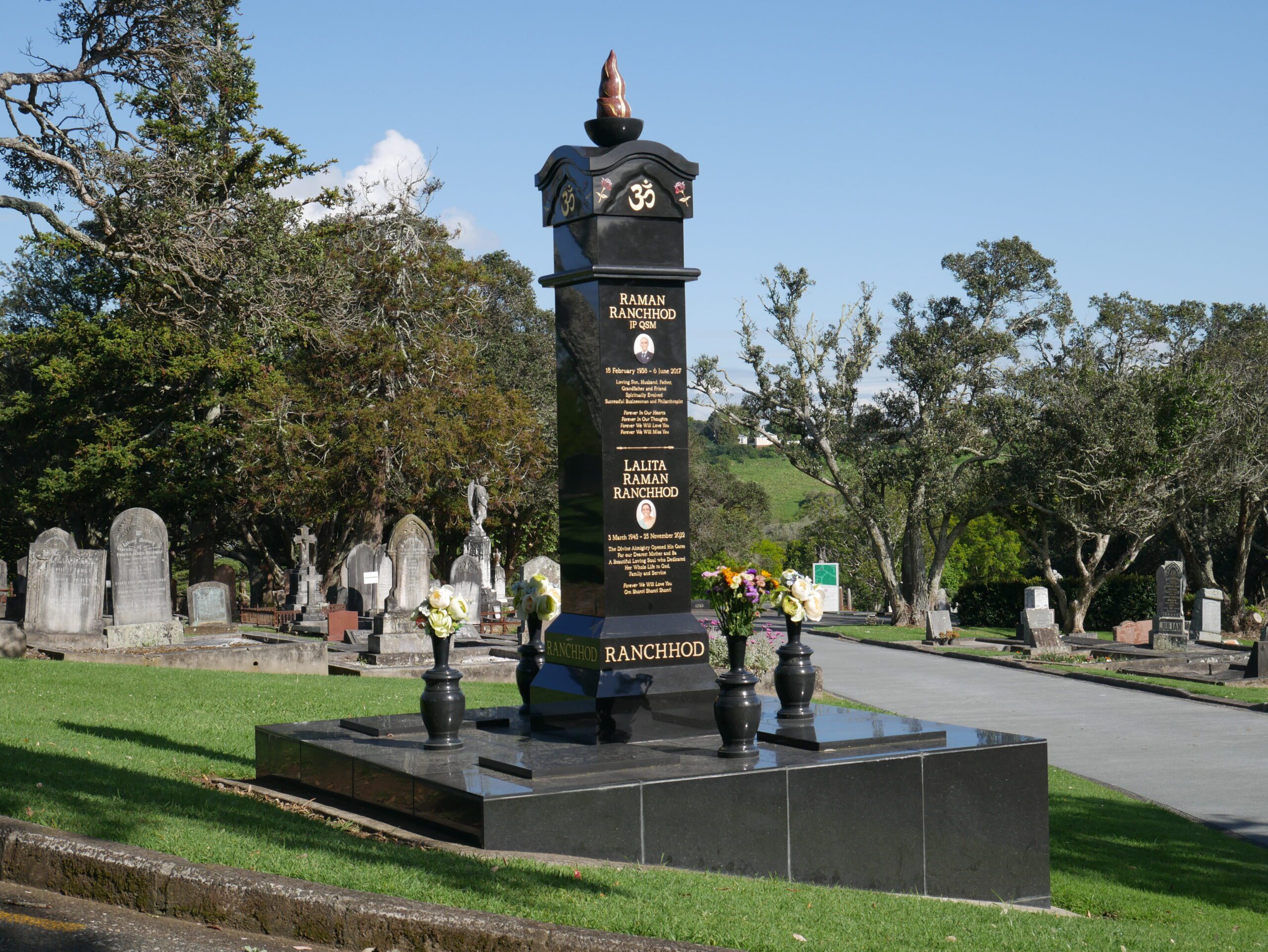 Ranchhod monument, Purewa